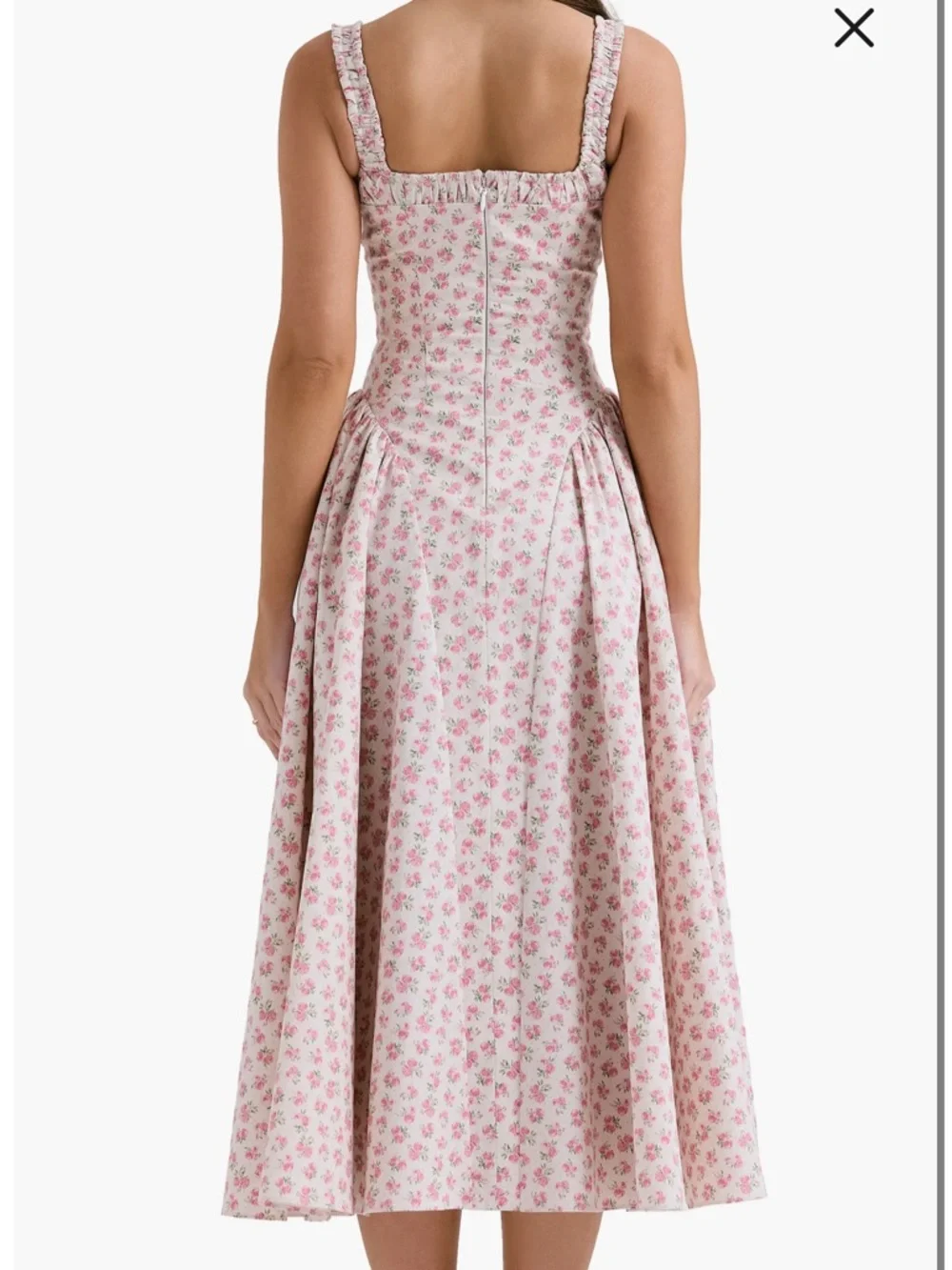 House of CB Dorothy Cotton Midi Sundress - Picture 2 of 6